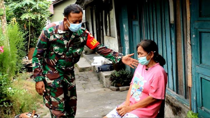 Darmini Terharu dan Bangga Rumahnya Direhab Satgas TMMD Kodim 0734/Yogyakarta